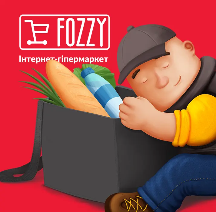 <span>FOZZYSHOP.COM.UA</span> Просування доставки продуктів