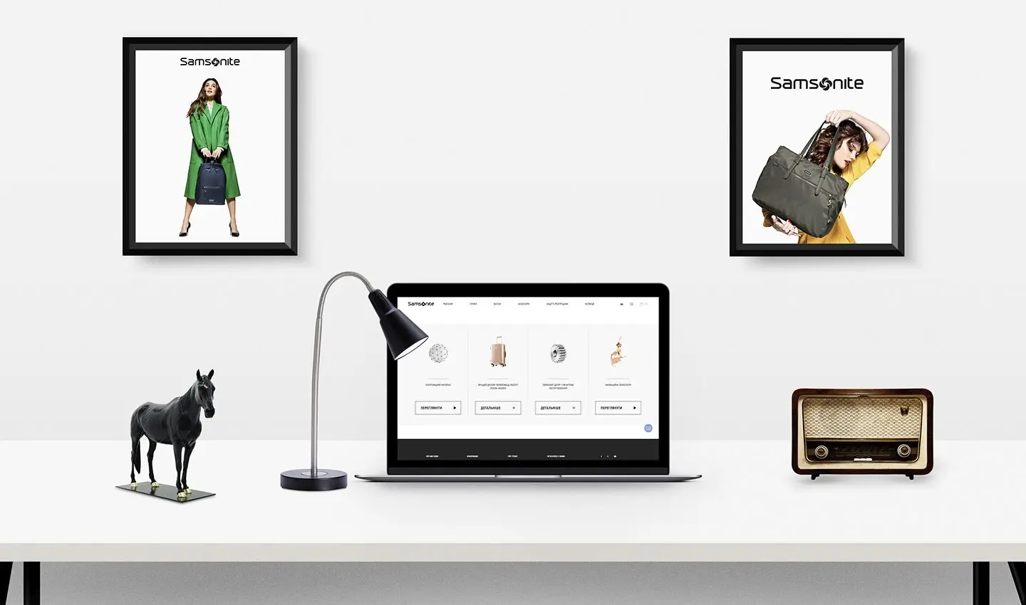 <span>Samsonite Ukraine</span> E-commerce platform for worldwide brand 0